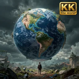 the end of the world, digital art, 4k