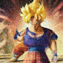 salvador dali going super saiyan 3, hyperrealism