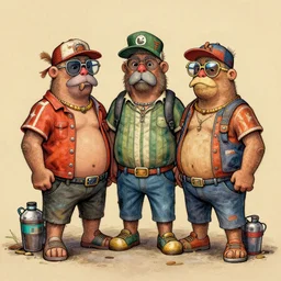 an amazing masterpiece of art by gerald brom, trash humpers