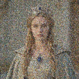 portrait photograph of a real-life extremely beautiful!! young nordic queen with ornate cloak and crown, looking at the camera!!. Extremely detailed. 8k