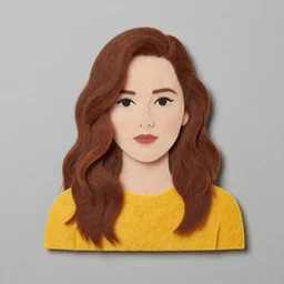 judy greer made out of felt