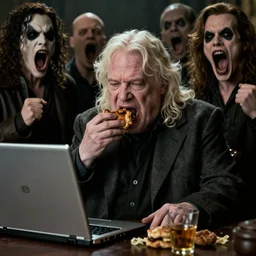 george rr martin eating a laptop - 9 screaming - 8