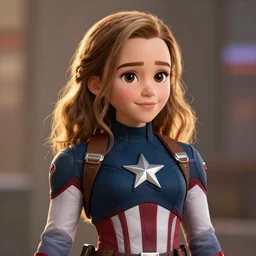 a cute Emilia Clarke as captain America, rim lit, trending on artstation, instagram