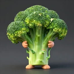 ripped broccoli chad, full body, human figure, highly detailed, digital art, sharp focus, trending on art station, anime art style
