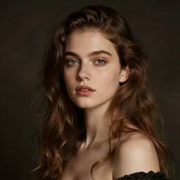 witch girl in the style of Julia Sarda