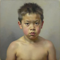 “buff guy oil on canvas”