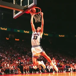 larry bird dunking