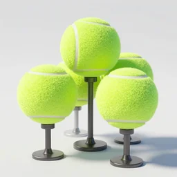 tennis ball trees