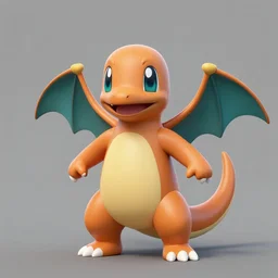 charmander, 3 d model, 4 k, highly detailed