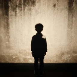 i see a little silhouetto of a man,,, photo,