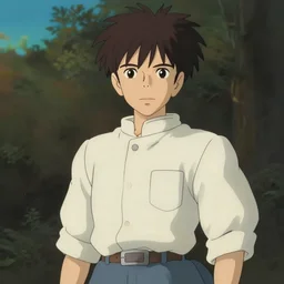 anime art full body portrait character concept art, anime key visual of griffith, finely detailed perfect face delicate features directed gaze, trending on pixiv fanbox, studio ghibli, extremely high quality artwork