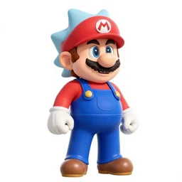 Rick Sanchez as a Mario character