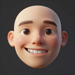 photo of a face where one half is smiling and the other half is sad, digital art, realistic, not simmetric, octane render