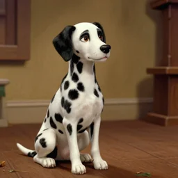 a film still from 1 0 1 dalmatians ( 1 9 9 6 )