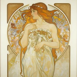 a streamline moderne painting in the style of donato giancola, and in the style of jason chan, and in the style of alphonse mucha. symmetry, smooth, sharp focus, semi - realism, intricate detail.