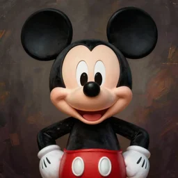 Mickey Mouse as a real person