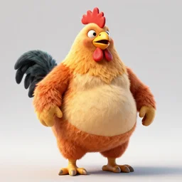 obese fat belly fatty anthropomorphic furry rooster mascot costume, 8 k, hd, highly detailed, octane render