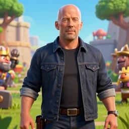 bruce willis, octane render, detailed, brawl stars, unreal engine 5, cinema 4 d cinematic, artstation, greg rutkowski, clash of clan, clash royal