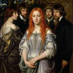 a beautiful painting of rachel mcadams by john everett millais and dante gabriel rossetti and john collier and john william waterhouse, preraphaelite, detailed, trending on artstation, hd, masterpiece