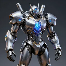 mystic power armor, crystal core, magitech