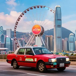 Hong Kong Concept Art, vibrant colors, 8k photorealistic, HD, high details, trending on artstation