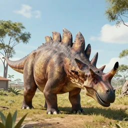 a stegosaurus, craigslist photo