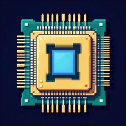 cpu, pixel art