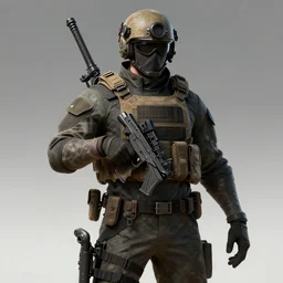 modern tactical wizard, digital art, greg rutkowski, trending on artstation, extremely detailed - n 4