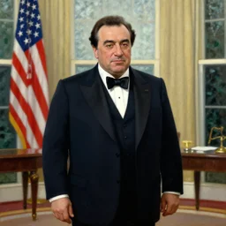 portrait of the united states president, 1 8 6 7, danny devito. standing in the oval office. oil on canvas by william sidney mount, trending on artstation