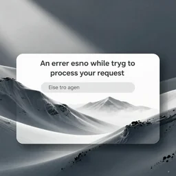 an error occurred while trying to process your request. please try again