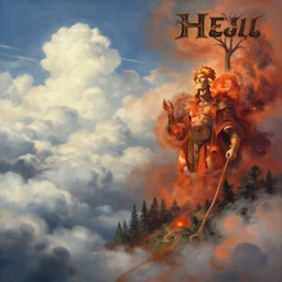 heaven and hell, highly detailed