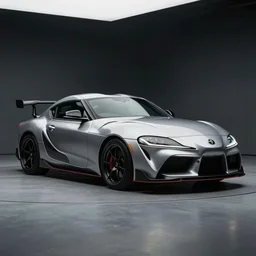cinematic product photography of a Supra
