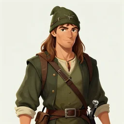 Robin Hood, artwork by Esao Andrews,