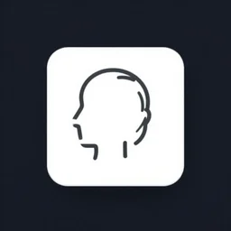 minimalist ui art icon for a research lab, a wandering mind, victo ngai, kilian eng, lois van baarle
