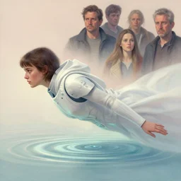 masterpiece side profile concept art by thomas blackshear, imogen poots as a space templar fly magic ripples, matte painting, extremely emotional, pastel colours, realistic shaded lighting poster by hsiao ron chen, ilya kuvshinov, magali villeneuve, artgerm, jeremy lipkin and michael garmash and rob rey, christophe vacher