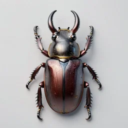 steampunk stag beetle, 3 d model, unreal engine realistic render, 8 k, micro detail, intricate, elegant, highly detailed, centered, digital painting, smooth, sharp focus, illustration, artgerm, by wlop