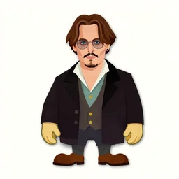 figaro, vector graphics, groovy, johnny depp