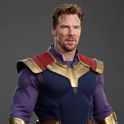 benedict cumberbatch as thanos, marvel cinematic universe, mcu, 8 k, in - frame, photo, detailed