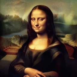 Danny DeVito as the Mona Lisa