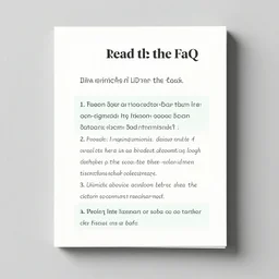 read the faq