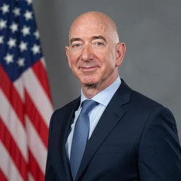 Jeff Bezos as Senator Armstrong