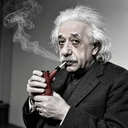 robert frank photograph of albert einstein smoking a bong