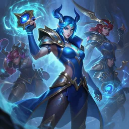 pyke league of legends wild rift hero champions arcane magic digital painting bioluminance alena aenami artworks in 4 k design by lois van baarle by sung choi by john kirby artgerm style pascal blanche and magali villeneuve mage fighter assassin