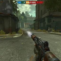 a screenshot of the video game Half Life 1