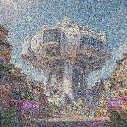 giant big detail white   megastructure cargo favela the wall fortress neon pub  with little plant along borderland style vivid colorful  Hyperrealistic CGI Photorealistic cinematic volume lighting shaft clear sky sun day fanart on ArtStation  concept art