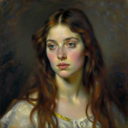 portrait of a pocahontas, Post-Impressionism
