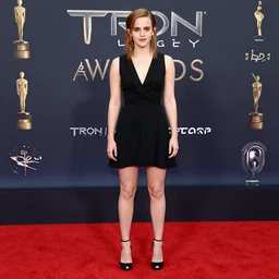 photo of emma watson in tron : legacy ( 2 0 1 0 ), full body shot, sharp focus, award - winning