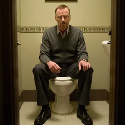 walter white inviting you to sit on the toilet - 7