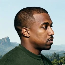 mountain that is in the shape of kanye west's head