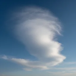 lenticular clouds at surface level